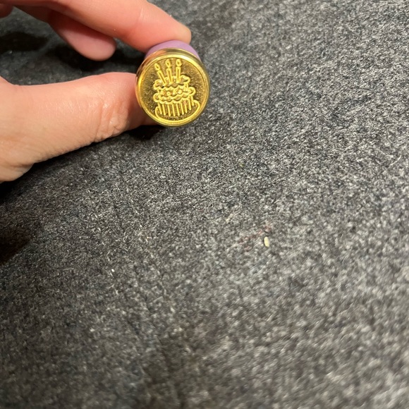 Seal stamp for wax -Birthday-cake - Picture 6 of 6